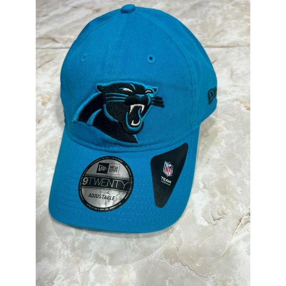 New Era Core  9TWENTY Carolina Panthers Classic Adjustable‎ Hat - Blue - Picture 1 of 7